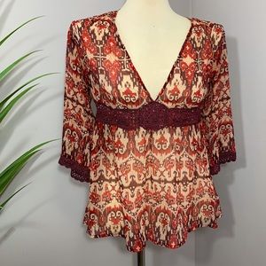 CAbi Ladies Boho Style Top